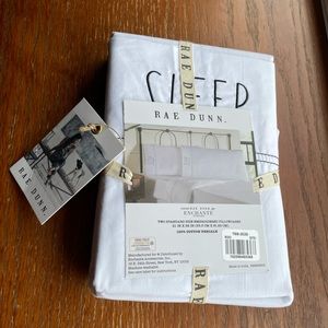 NWT Rae Dunn SLEEP Pillowcases